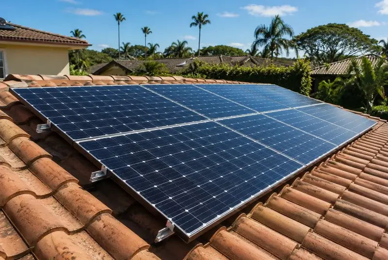 Installation de panneaux solaires à Longessaigne